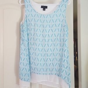 Tank top double with white under